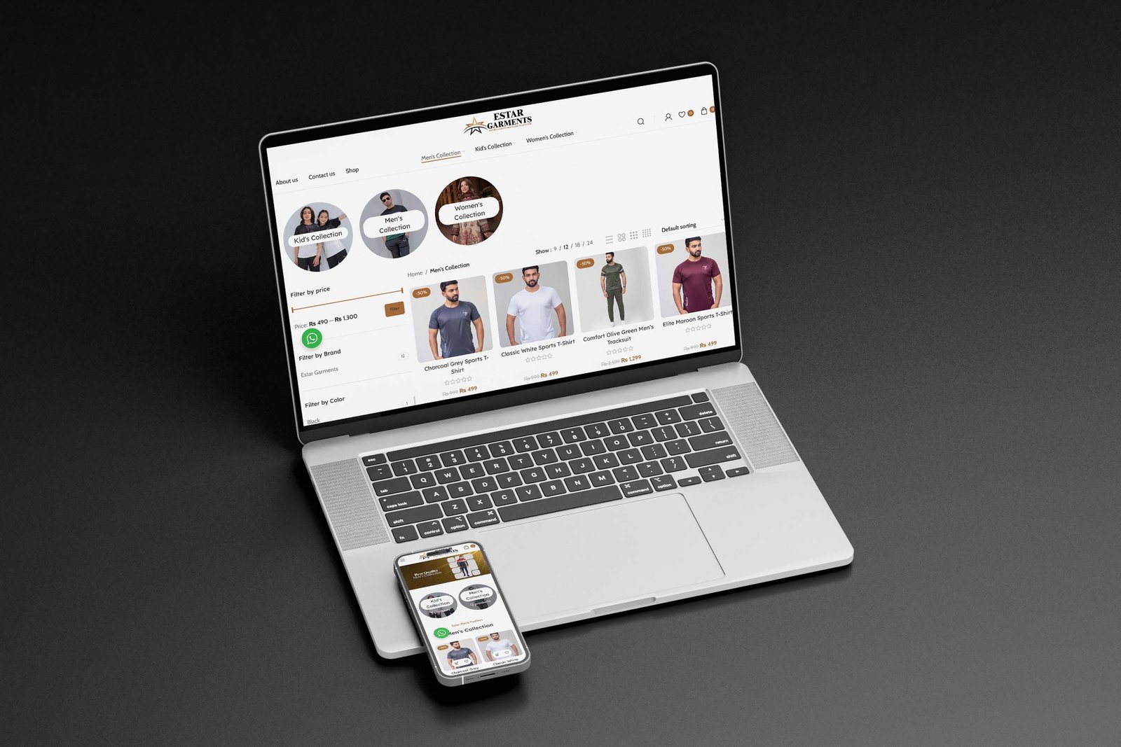 Website Development,SEO,Social Media Marketing,Graphic Design,Branding